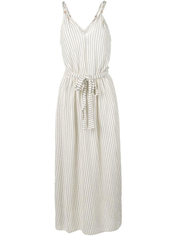 Forte Forte Striped Maxi Dress - Neutrals