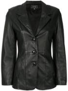 Versace Vintage Fitted Jacket - Black