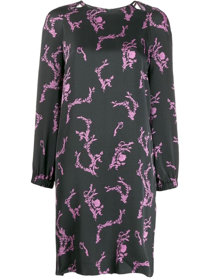 Escada Sport All-over Print Dress - Black