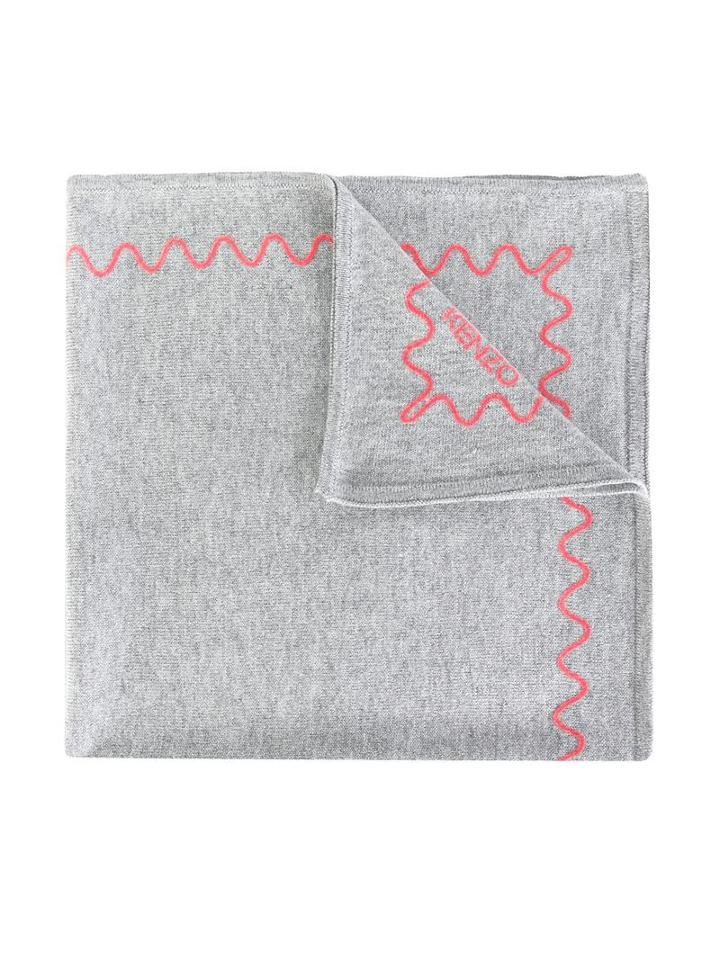 Kenzo Kids 'eye' Scarf, Girl's, Grey