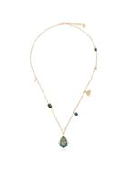 Bibi Van Der Velden Planet Pendant Necklace - Rose Gold