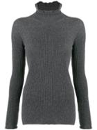 Pringle Of Scotland Rollneck Cashmere Sweater - Grey