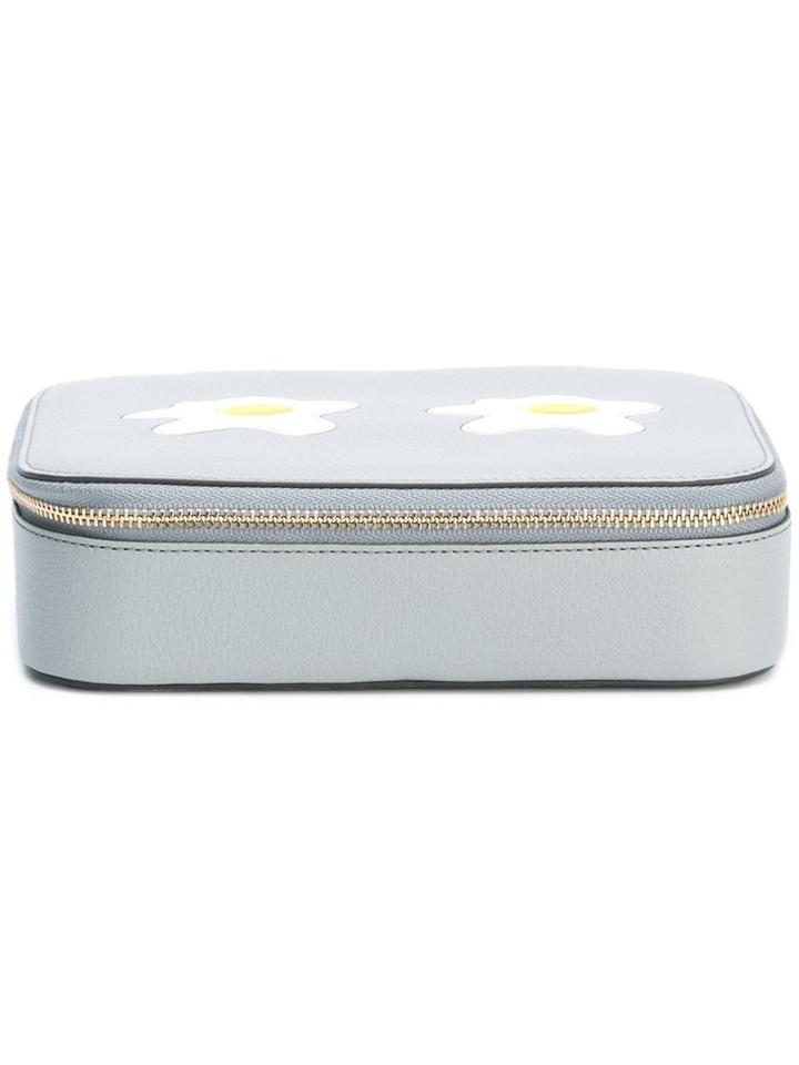 Anya Hindmarch Flowers Print Makeup Bag