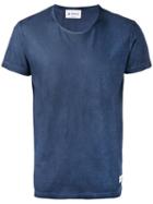 Dondup - Crew Neck T-shirt - Men - Cotton - M, Blue, Cotton