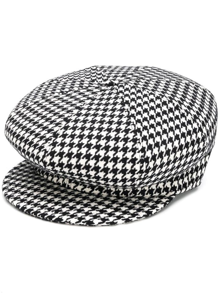 Tagliatore Baker Boy Hat - Black