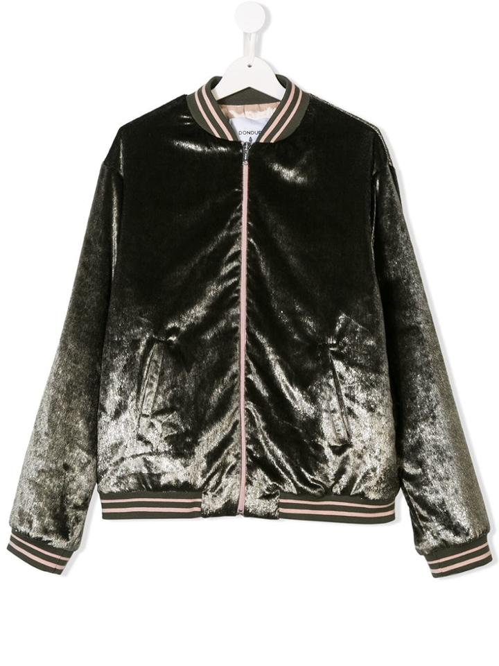 Dondup Kids Dondup Kids Dfgb31ci19sd028 0111 Cotton - Green