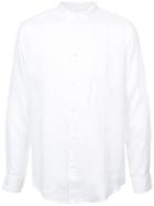 Onia Eddy Mandarin Collar Shirt - White