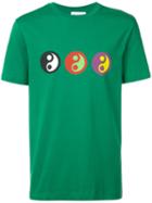 Gosha Rubchinskiy Yin Yang Print T-shirt, Men's, Size: Xs, Green, Cotton