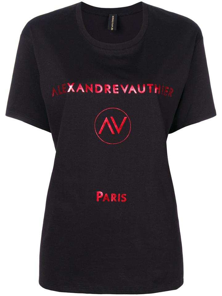 Alexandre Vauthier Av Paris T-shirt - Black
