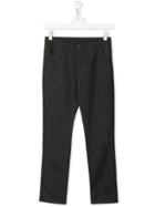 Douuod Kids Teen Tapered Trousers - Brown