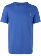 Polo Ralph Lauren Logo Embroidered T-shirt, Men's, Size: Xl, Blue, Cotton