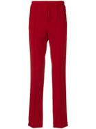 Kenzo Side Stripe Track Trousers - Red