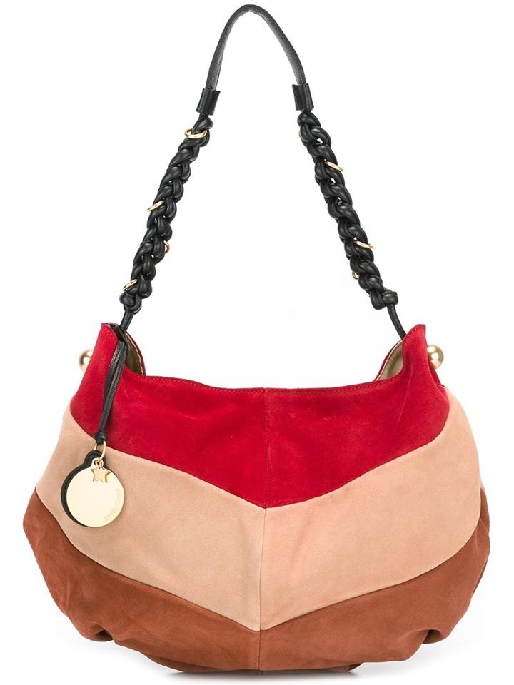 See By Chloé 'madie' Hobo Shoulder Bag, Women's, Black, Calf Suede/cotton