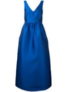 P.a.r.o.s.h. - Picabia Dress - Women - Silk/polyester - S, Blue, Silk/polyester
