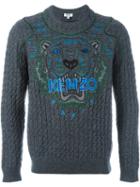 Kenzo 'tiger' Cable Knit Jumper