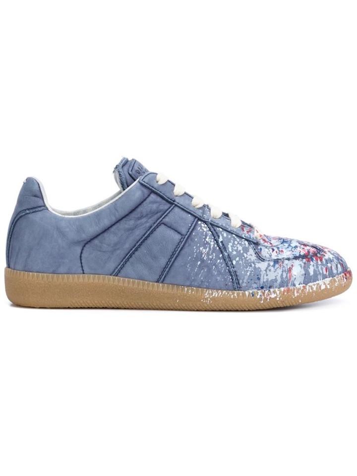 Maison Margiela Paint Splatter Effect Sneakers
