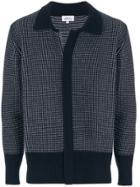 Brioni Concealed Front Fastening Cardigan - Blue