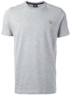 Ps By Paul Smith - Zebra Patch T-shirt - Men - Organic Cotton - S, Grey, Organic Cotton