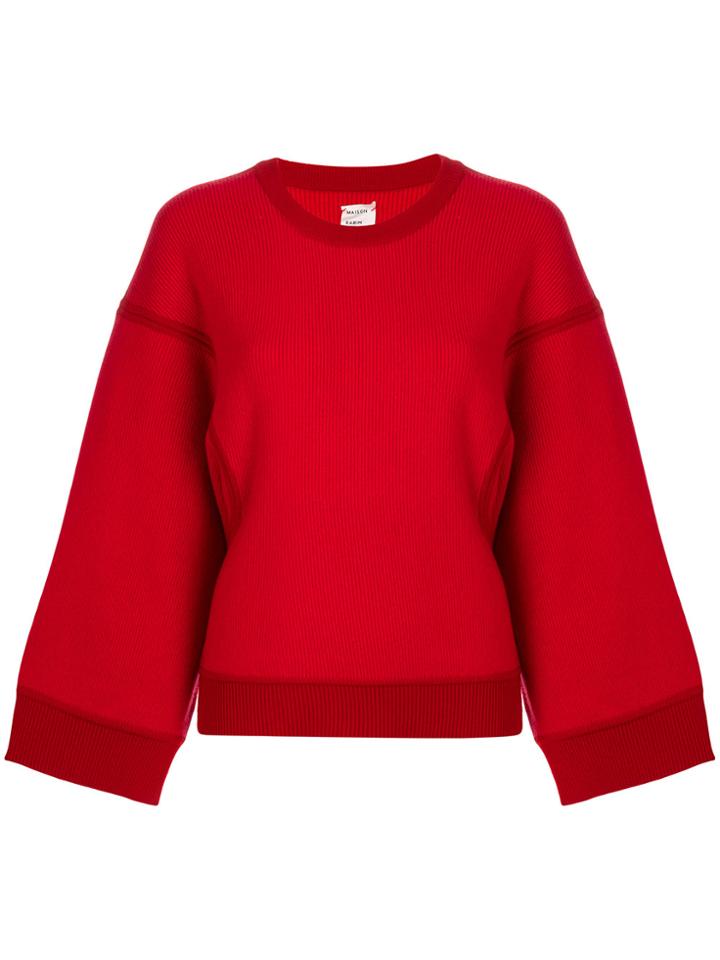 Maison Rabih Kayrouz Oversized Sweatshirt - Red