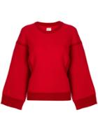 Maison Rabih Kayrouz Oversized Sweatshirt - Red
