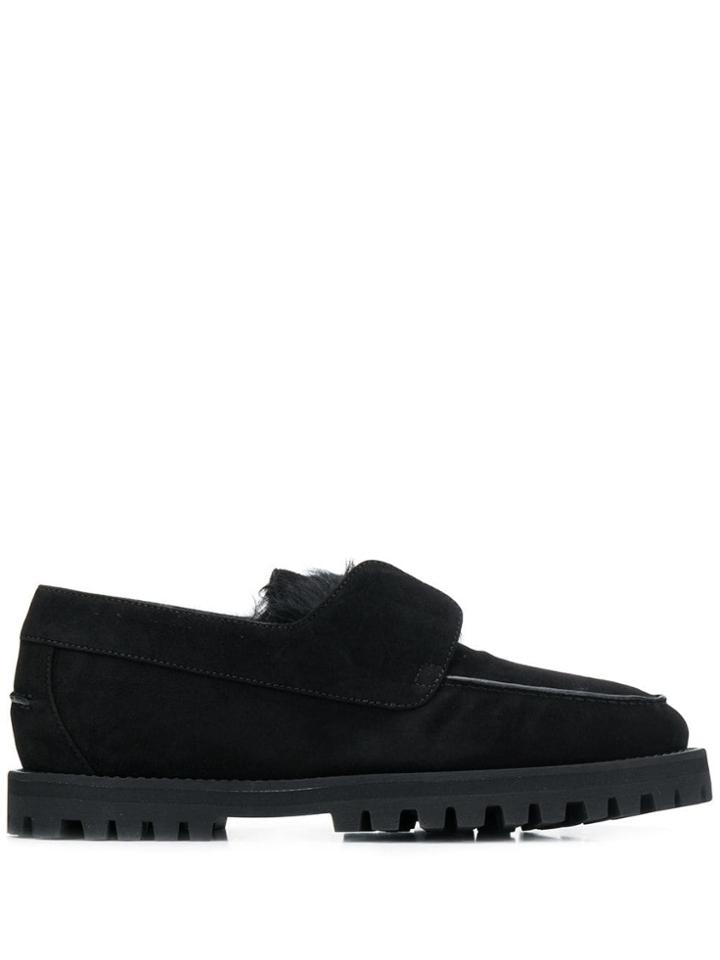 Le Silla St. Moritz Trekking Loafers - Black