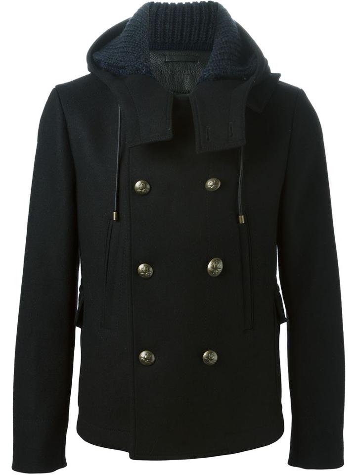 Dolce & Gabbana Brass Button Short Coat