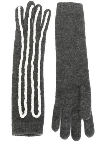 Claire Barrow Rope Applique Long Gloves