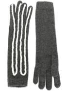 Claire Barrow Rope Applique Long Gloves