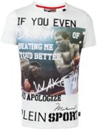 Plein Sport Muhammad Ali T-shirt, Men's, Size: Large, White, Cotton