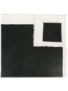 Lost & Found Ria Dunn Feet Print Scarf, Adult Unisex, Black, Cotton