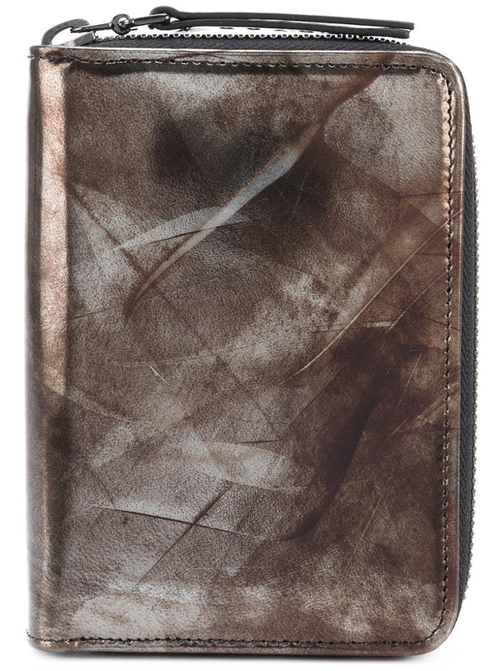 Maison Margiela Zip-around Wallet - Grey