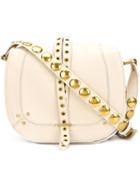Jérôme Dreyfuss Victor Crossbody Bag, Women's, Nude/neutrals, Leather/cotton