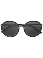 Linda Farrow Gallery Round Framed Sunglasses