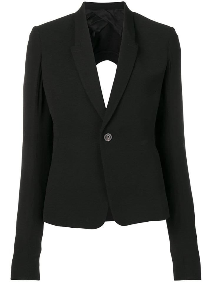 Rick Owens Sisyphus Button Jacket - Black