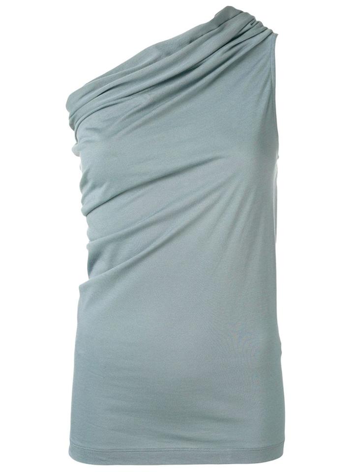 Rick Owens Lilies One-shoulder Top - Blue