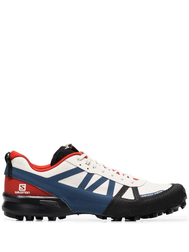 Salomon S/lab Cream X Salomon Mountain Racer Low-top Sneakers -