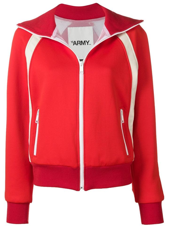 Yves Salomon Army Zip Sports Jacket - Red