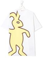 Marni Kids Teen Bunny Print T-shirt - White