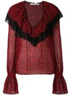 Philosophy Di Lorenzo Serafini Floral Printed Blouse - Red