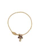 Vivienne Westwood Mushroom Chain Bracelet - Gold