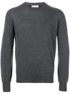 Brunello Cucinelli - Crew Neck Sweater - Men - Cashmere/virgin Wool - 50, Grey, Cashmere/virgin Wool