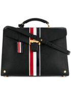 Thom Browne Rwb Stripe Unstructured Mrs. Thom Bag - Black