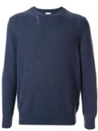 Kent & Curwen Distressed Jumper - Blue