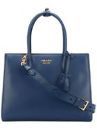 Prada - Shoulder Bag - Women - Calf Leather - One Size, Women's, Blue, Calf Leather
