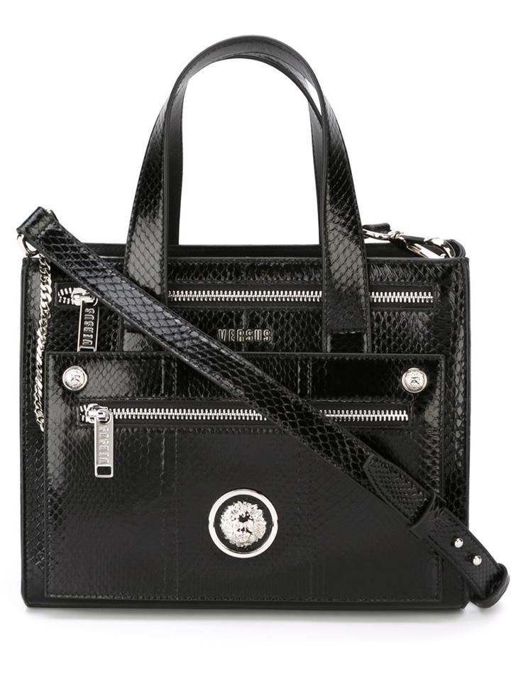 Versus Snakeskin Effect Tote
