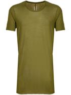 Rick Owens Basic Plain T-shirt - Green