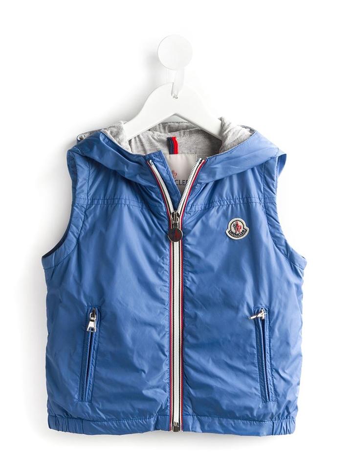 Moncler Kids Deneb Gilet, Boy's, Size: 8 Yrs, Blue
