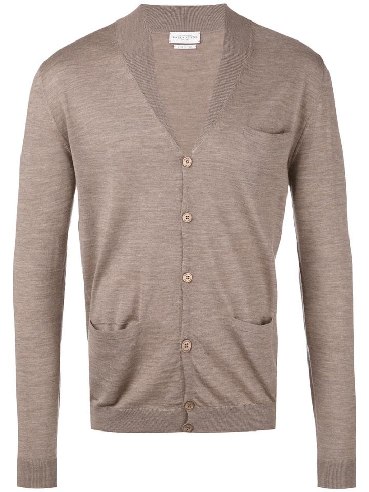 Ballantyne - Gilet Cardigan - Men - Wool - 48, Nude/neutrals, Wool