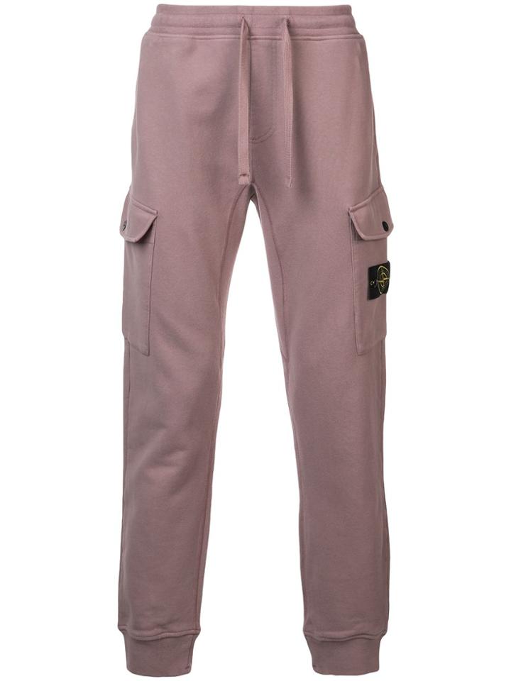 Stone Island Side Pocket Track Pants - Nude & Neutrals