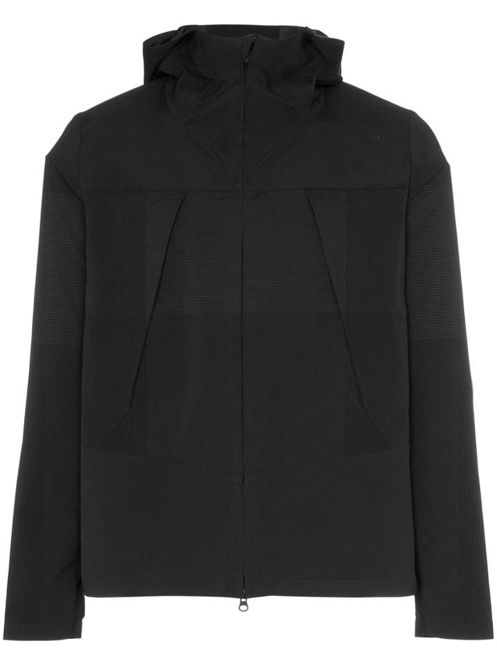 Descente Allterrain Black Zipped Hooded Jacket
